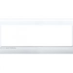 14657.AB.01 Накладка (рамка) PLANA, антибактериальная 7 модулей BIANCO