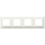 14669.02 Placa (rama) decorativa PLANA, 8 (2+2+2+2) module, culoarea AVORIO