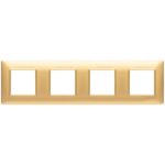 14669.25 Placa (rama) decorativa PLANA, 8 (2+2+2+2) module, culoarea oro opaco