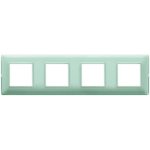 14669.44 Placa (rama) decorativa PLANA, 8 (2+2+2+2) module, culoarea Reflex menta