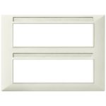 14690.02 Placa (rama) decorativa PLANA, 14 module, culoarea AVORIO