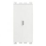 19113.B Крестовой переключатель аксиальный (осевой) 1 модуль цвет белый, Серия ARKE