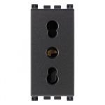 19203 Priza 1 modul,  Seria ARKE