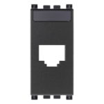 19338.C RJ45 AMP Avaya адаптер черный, Серия ARKE