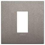 19641.04 - Накладка (рамка) Arke Classic 1 модуль titanio matt