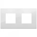 19643.06 Placa (rama) decorativa Arke Classic (2+2) module, metal, culoarea polar