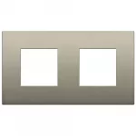 19643.13 Placa (rama) decorativa Arke Classic (2+2) module, metal, champagne matt