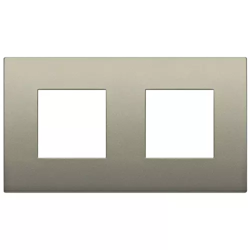 19643.13 Placa (rama) decorativa Arke Classic (2+2) module, metal, champagne matt