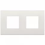 19643.73 Накладка (рамка) Arke Classic (2+2) модуля, технополимер, avorio