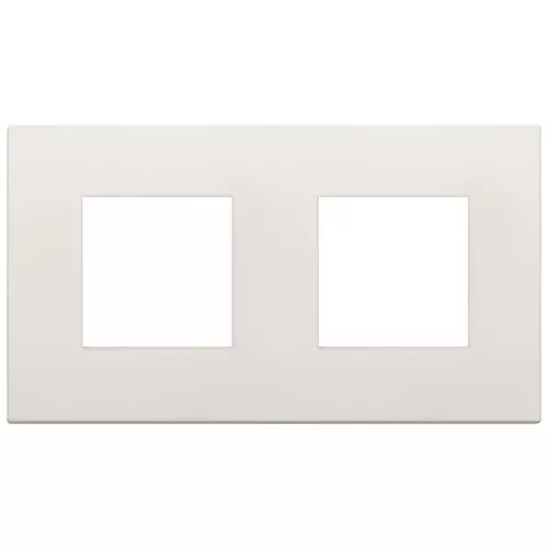 19643.73  Placa (rama) decorativa Arke Classic (2+2) module, technopolymer, avorio