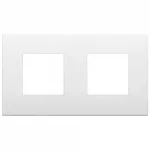 19643.74 Накладка (рамка) Arke Classic (2+2) модуля, технополимер, bianco