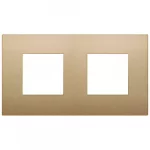 19643.78 Накладка (рамка) Arke Classic (2+2) модуля, технополимер, oro matt