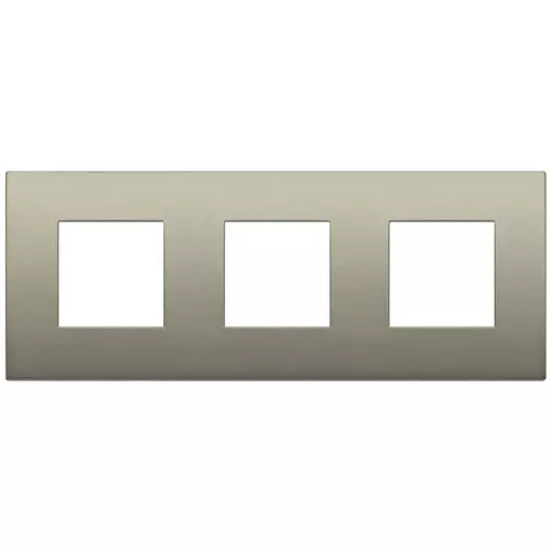 19644.13 Placa (rama) decorativa Arke 6 (2+2+2) module, metal, culoare: champagne matt