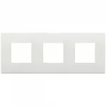 19644.73 Накладка (рамка) Arke 6 модулей (2+2+2), технополимер, цвет: avorio