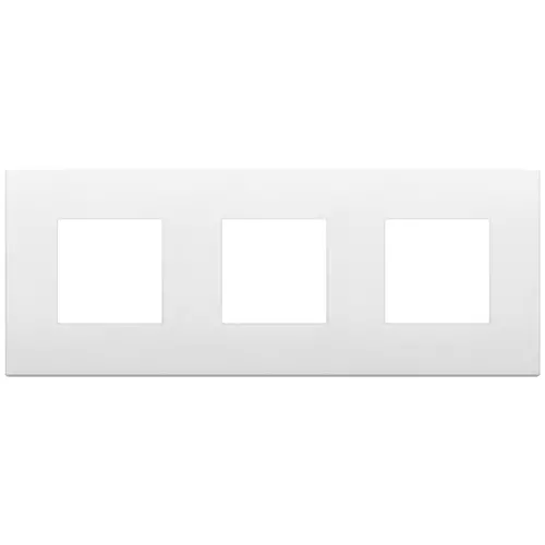 19644.74 Placa (rama) decorativa Arke 6 (2+2+2) module, technopolymer, culoarea: bianco