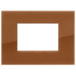 19653.62 - Накладка (рамка) Arke Classic 3 модуля Reflex caramel