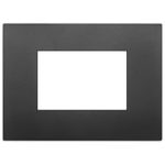 19653.71 - Накладка (рамка) Arke Classic 3 модуля nero