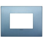 19653.76 - Накладка (рамка) Arke Classic 3 модуля blu matt