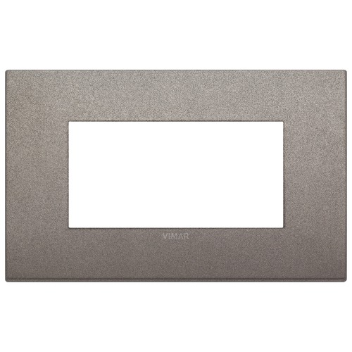19654.04 - Placa (rama) decorativa Arke Classic 4 module, culoarea titanio matt
