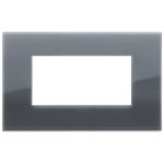 19654.61 - Накладка (рамка) Arke Classic 4 модуля Reflex grigio fume