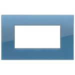 19654.64 - Placa (rama) decorativa Arke Classic 4 module, culoarea Reflex oltremare