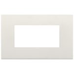 19654.73 - Placa (rama) decorativa Arke Classic 4 module, culoarea avorio