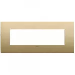 19657.13 Накладка (рамка) Arke Classic 7 модулей, металл, champagne matt