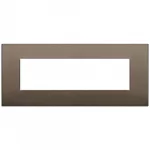 19657.17 Накладка (рамка) Arke Classic 7 модулей, металл, bronzo scuro