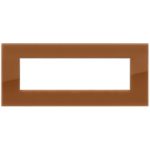 19657.62 - Накладка (рамка) Arke Classic 7 модулей Reflex caramel