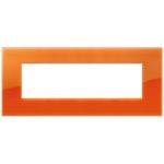19657.63 - Placa (rama) decorativa Arke Classic 7 module, culoarea Reflex orange