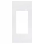 19666.74 - Накладка (рамка) вертикальная Arke Classic 1 модуль bianco