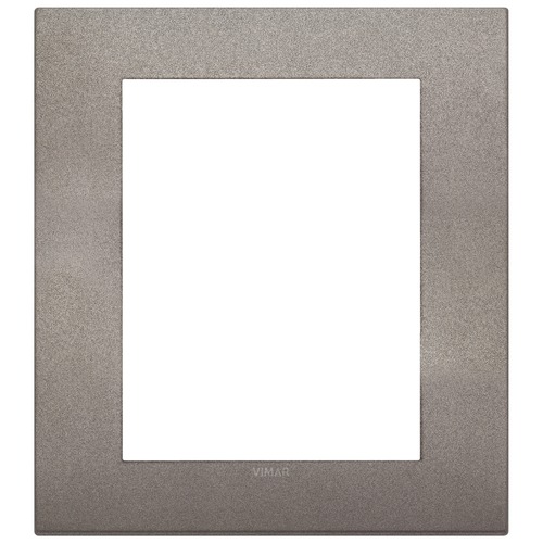 19668.04 - Placa (rama) decorativa Arke Classic 8 module, culoarea titanio matt
