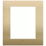19668.13 Накладка (рамка) Arke Classic 8 модулей, металл, champagne matt
