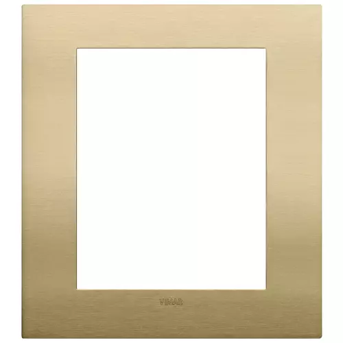 19668.13 Placa (rama) decorativa Arke Classic 8 module, metal, culoarea champagne matt
