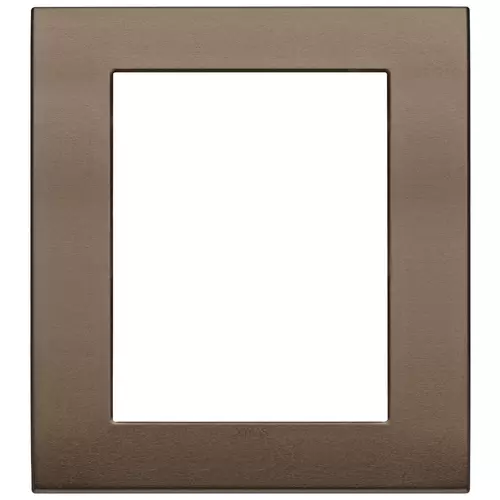 19668.17 Placa (rama) decorativa Arke Classic 8 module, metal, culoarea bronzo scuro