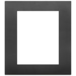 19668.71 - Placa (rama) decorativa Arke Classic 8 module, culoarea nero