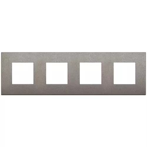 19669.04 Placa (rama) decorativa Arke 8 (2+2+2+2x71) module, titanio matt