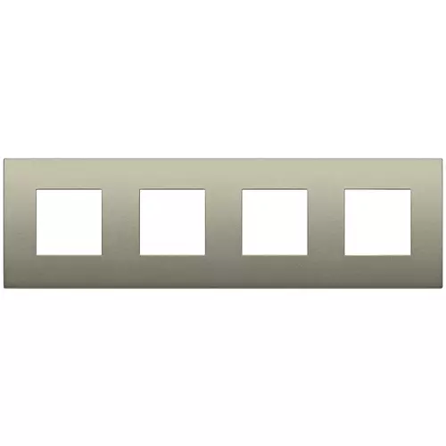 19669.13 Placa (rama) decorativa Arke 8 (2+2+2+2x71) module, champagne matt