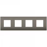 19669.80 Placa (rama) decorativa Arke 8 (2+2+2+2x71) module, techno Metal