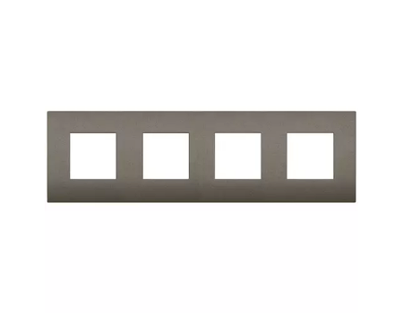 19669.80 Placa (rama) decorativa Arke 8 (2+2+2+2x71) module, techno Metal