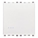 20013.2.B Крестовой переключатель 2 модуля белый, Серия EIKON