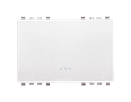 20023.B Clapeta 3M alb 3 module culoarea alba, Seria EIKON