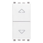 20060.B Переключатель для роллет 1 модуль белый, серия EIKON