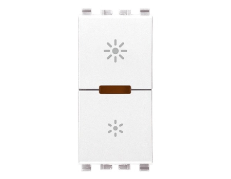20135.1.B Dimer universal MASTER 1 modul culoarea alba, Seria EIKON