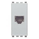 20320.B Priză RJ11 6/4 telefon 1 modul culoarea alba,  Seria EIKON