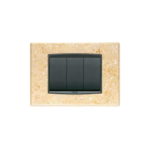 20653.56 Suprapunere (cadru) din piatră naturală EIKON pentru 3 module giallo atlantide