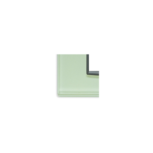 20653.76 Capac (cadru) din sticla EIKON pentru 3 module verde ice