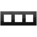 21644.76 Placa (rama) decorativa EIKON EVO 6M (2+2+2) int71 culoarea black diamond