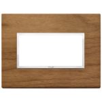 21654.31 Placa (rama) decorativa EIKON EVO 4 module, culoarea noce italiano