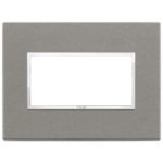 21654.53 Placa (rama) decorativa EIKON EVO 4 module, culoarea quarzite grigia